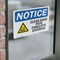 Signmission Clear Door Path Forklifts Entering Sign With Symbol, 5 in W x Rectangle, Vinyl Decal OS-2PACK-NS-D-35-L-10660 - alternate 6